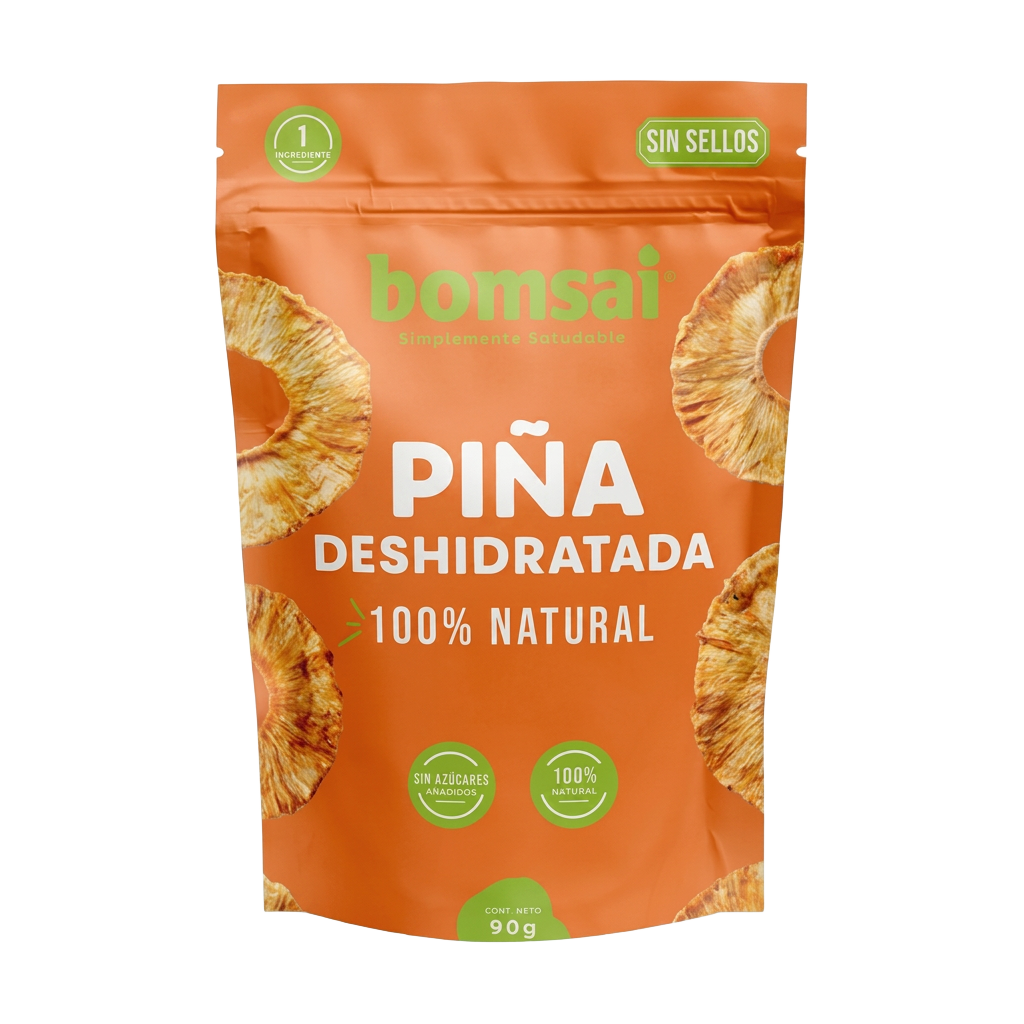 Empaque de Piña Deshidratada