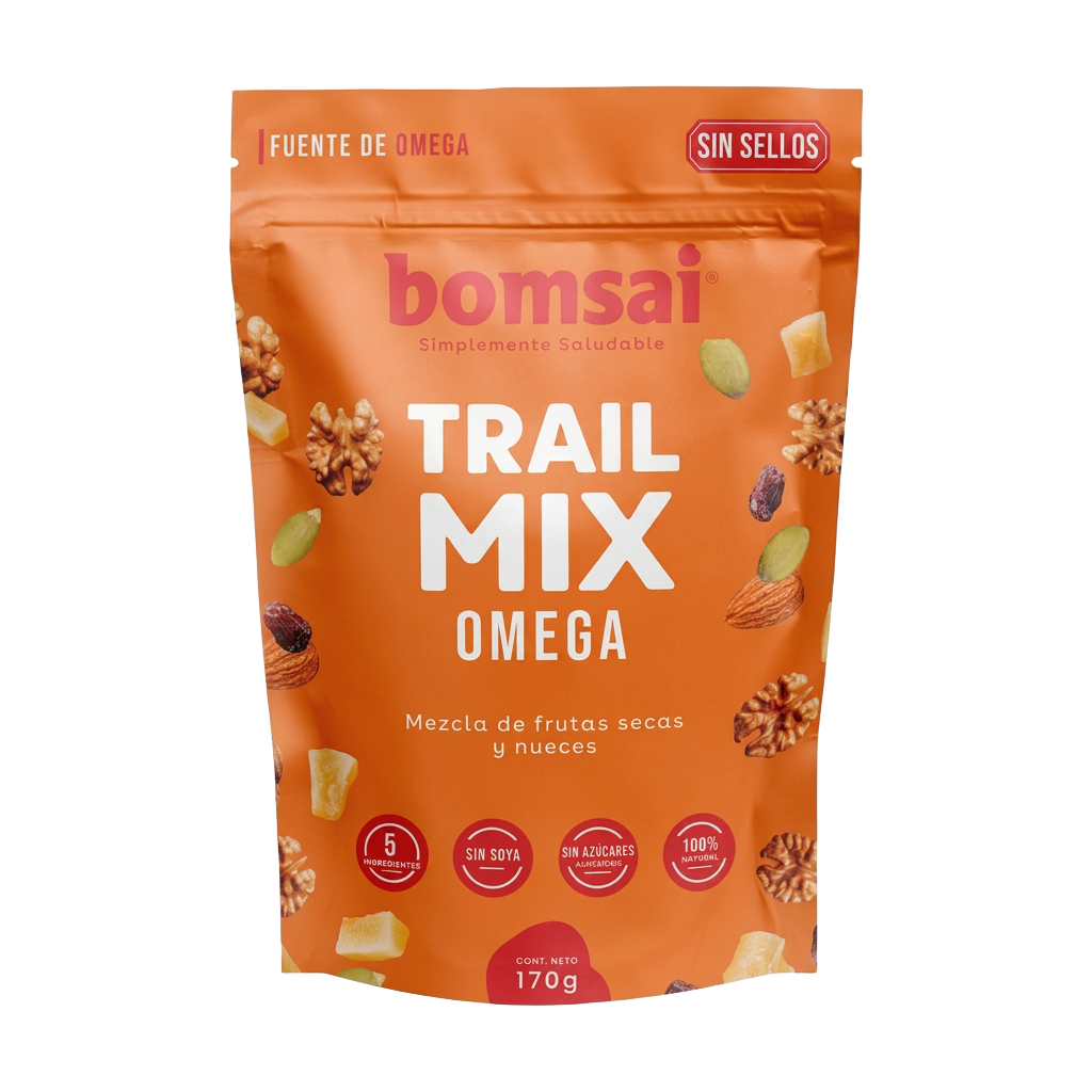 Empaque de Trail Mix de Omega