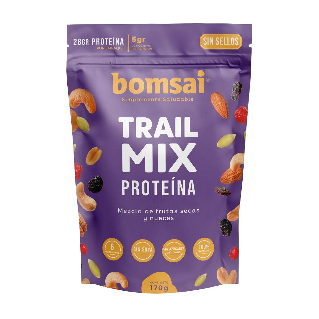 Empaque de Trail Mix de Proteína