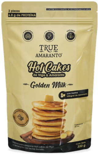 Empaque de Hot Cakes Golden Milk
